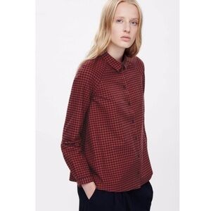 COS Plaid Button Down